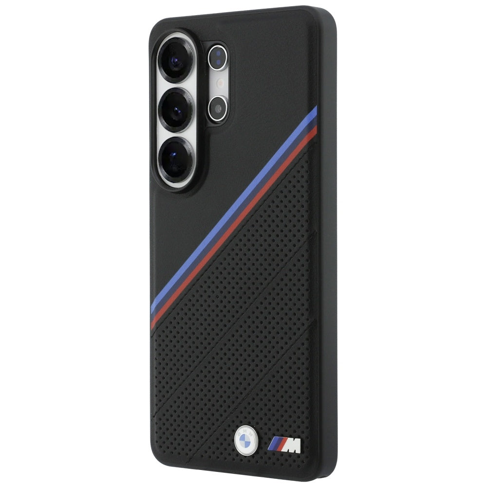 BMW Tricolor Metal Logo MagSafe Case til Samsung Galaxy S26 Ultra - sort