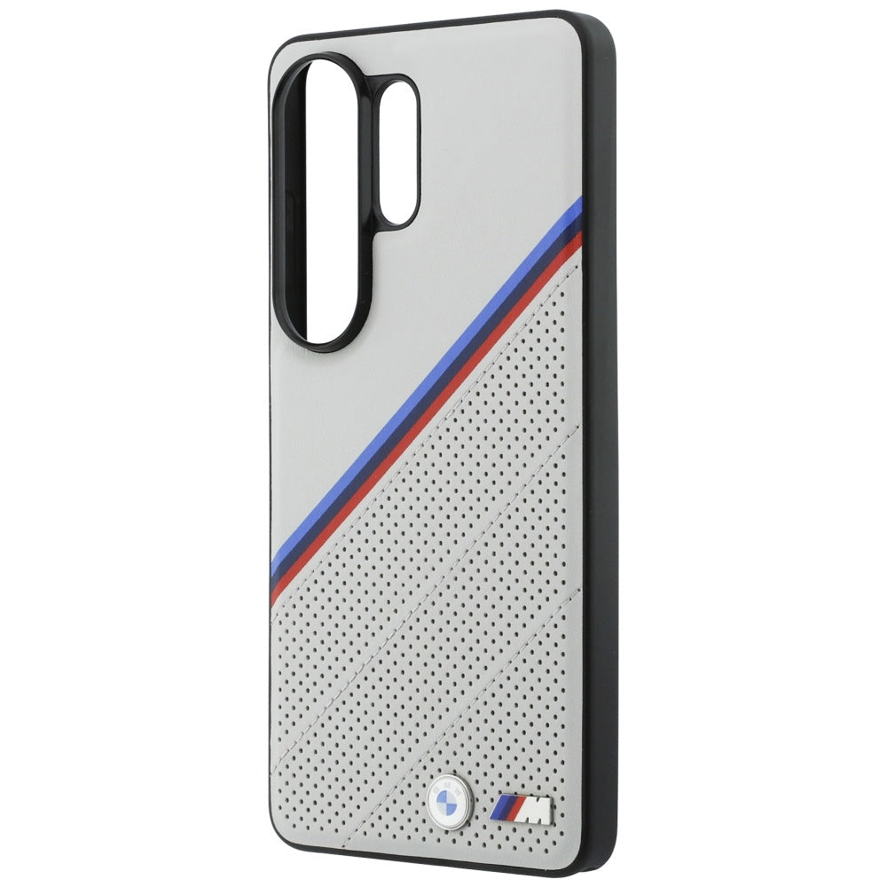 BMW Tricolor Metal Logo MagSafe Case til Samsung Galaxy S26 Ultra - Grå