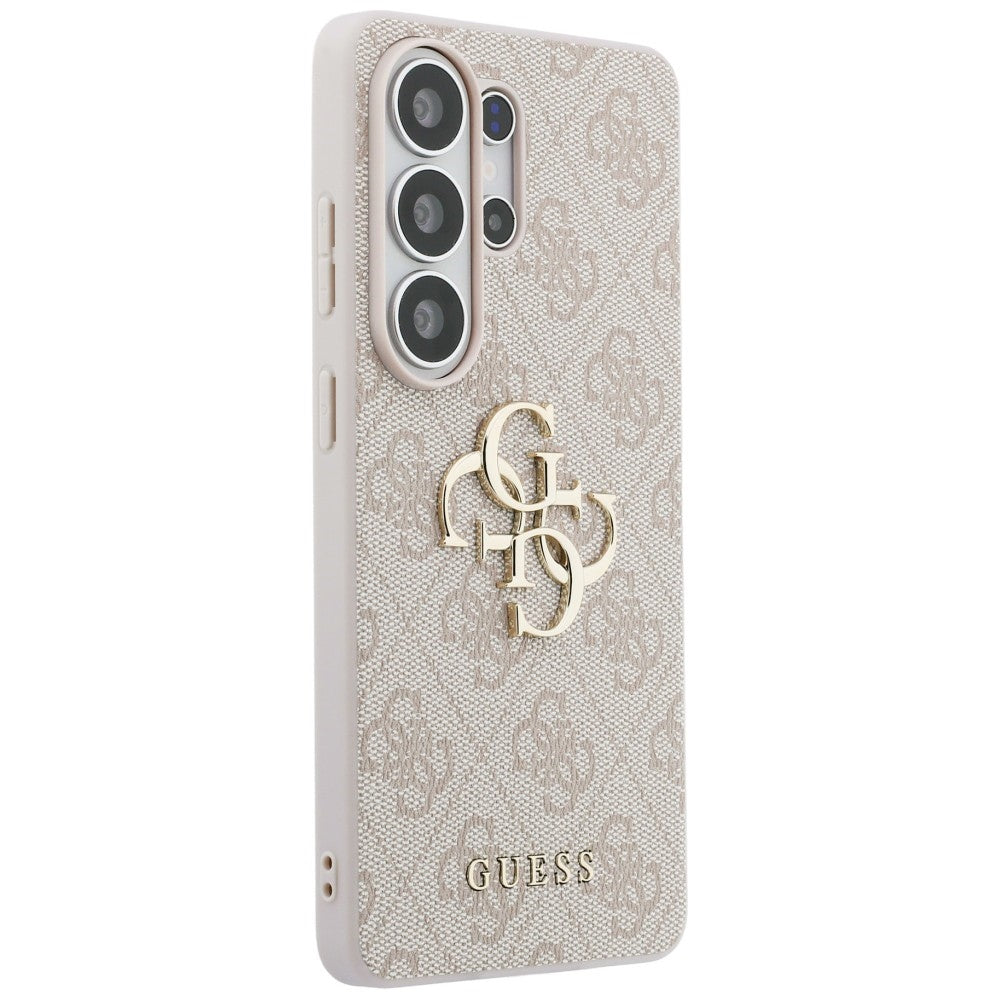 Guess 4G Big Metal Logo Case for Samsung Galaxy S26 Ultra - Pink