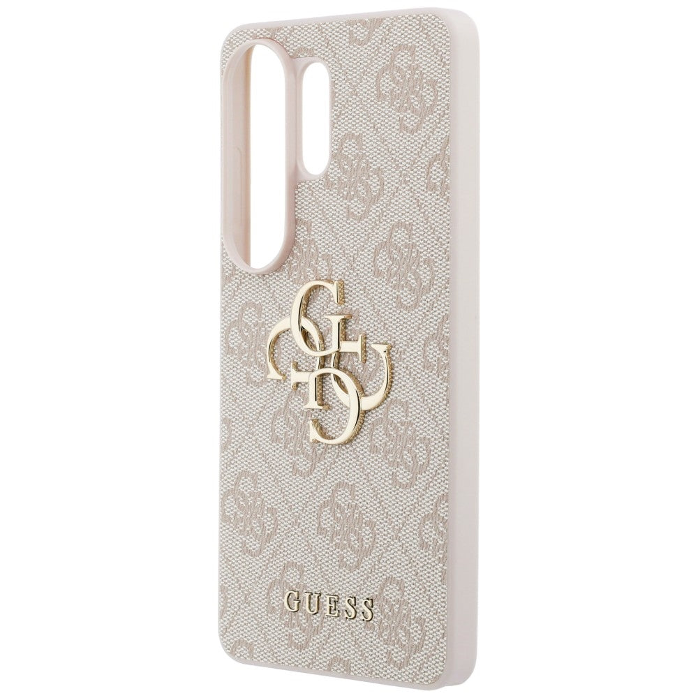 Guess 4G Big Metal Logo Case for Samsung Galaxy S26 Ultra - Pink