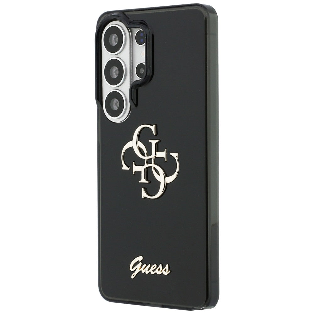Guess IML Big Metal 4G Script-kasse til Samsung Galaxy S26 Ultra - sort