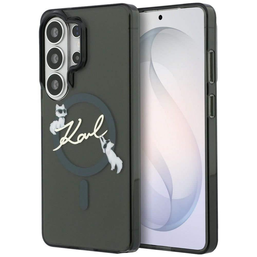 Karl Lagerfeld IML KC Script MagSafe Case til Samsung Galaxy S26 Ultra - sort