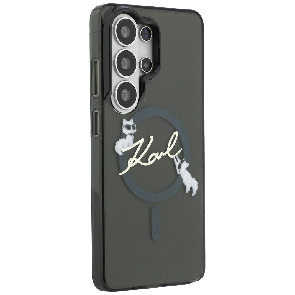 Karl Lagerfeld IML KC Script MagSafe Case til Samsung Galaxy S26 Ultra - sort