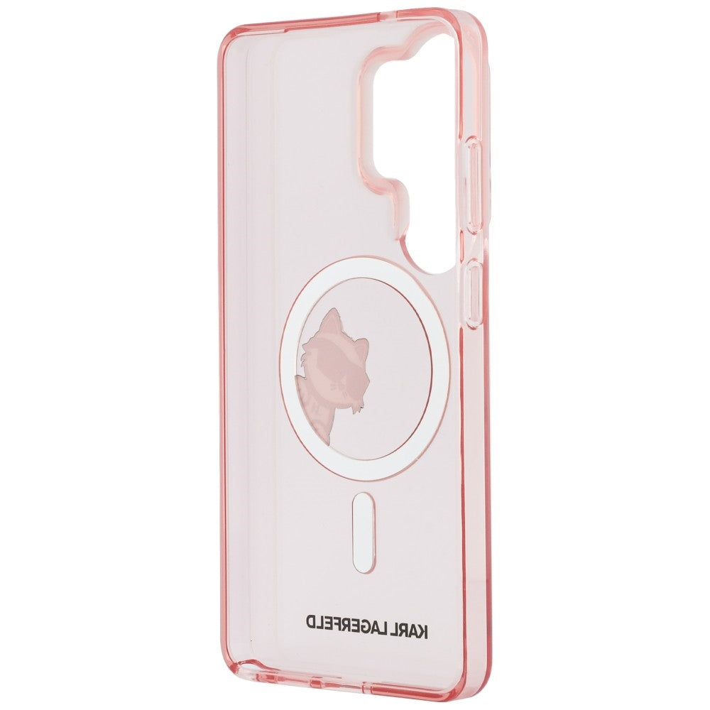 Karl Lagerfeld IML Peekaboo Choupette MagSafe Case for Samsung Galaxy S26 Ultra - Pink
