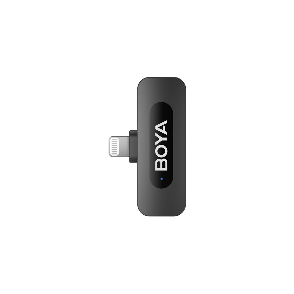 BOYA BY-V1 V2.0 trådløs mikrofon 2.4GHz - sort
