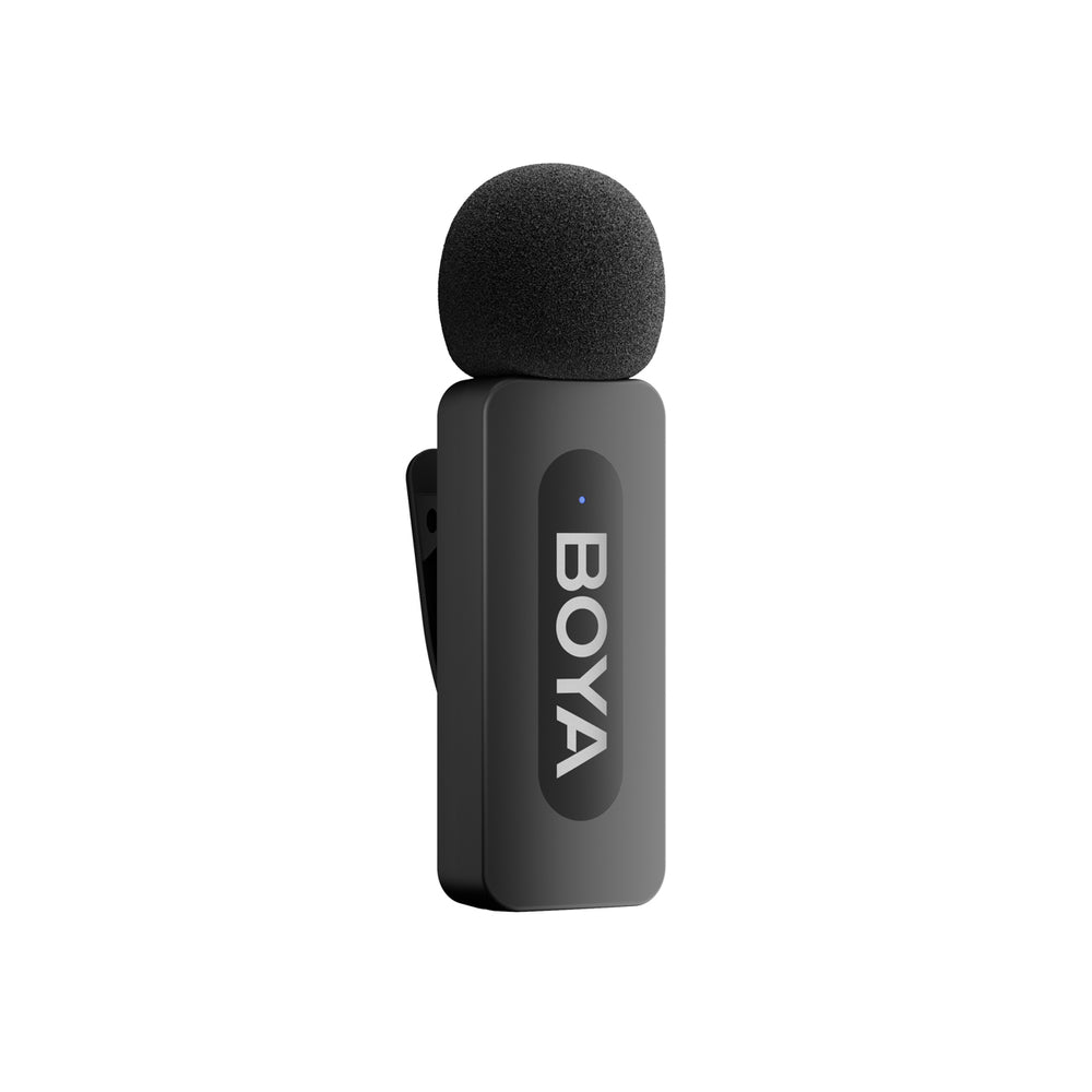 BOYA BY-V1 V2.0 trådløs mikrofon 2.4GHz - sort