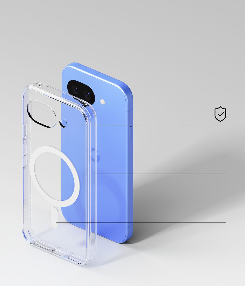 Ringke Fusion Magnetic MagSafe Case til Google Pixel 10A - klar