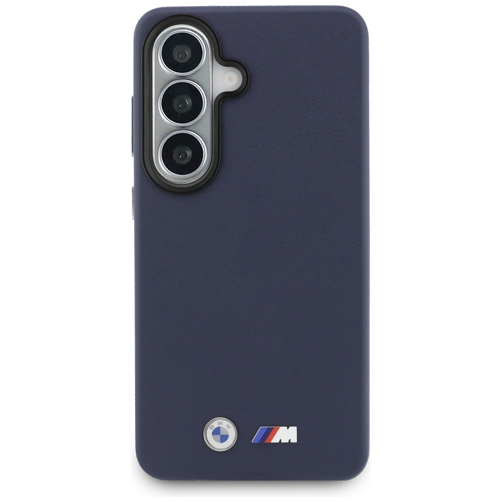 BMW M Metal Logo MagSafe Case til Samsung Galaxy S26 - Navy Blue