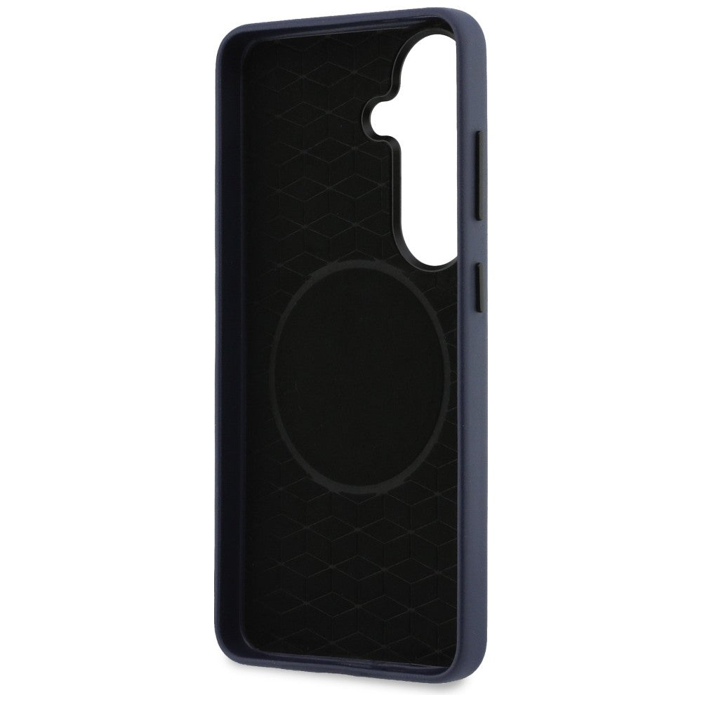BMW M Metal Logo MagSafe Case til Samsung Galaxy S26 - Navy Blue
