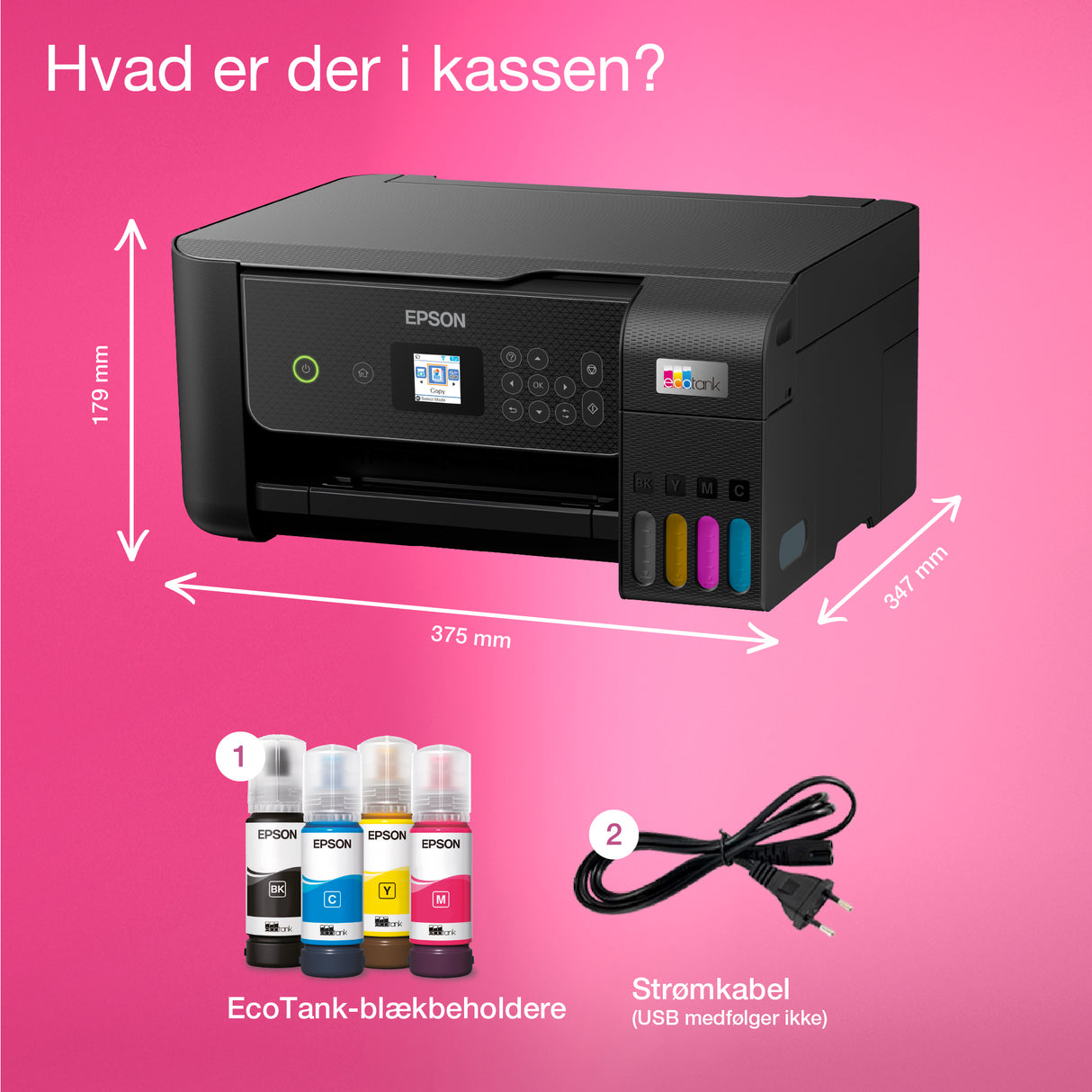Epson EcoTank ET-2871 A4-multifunktionsprinter
