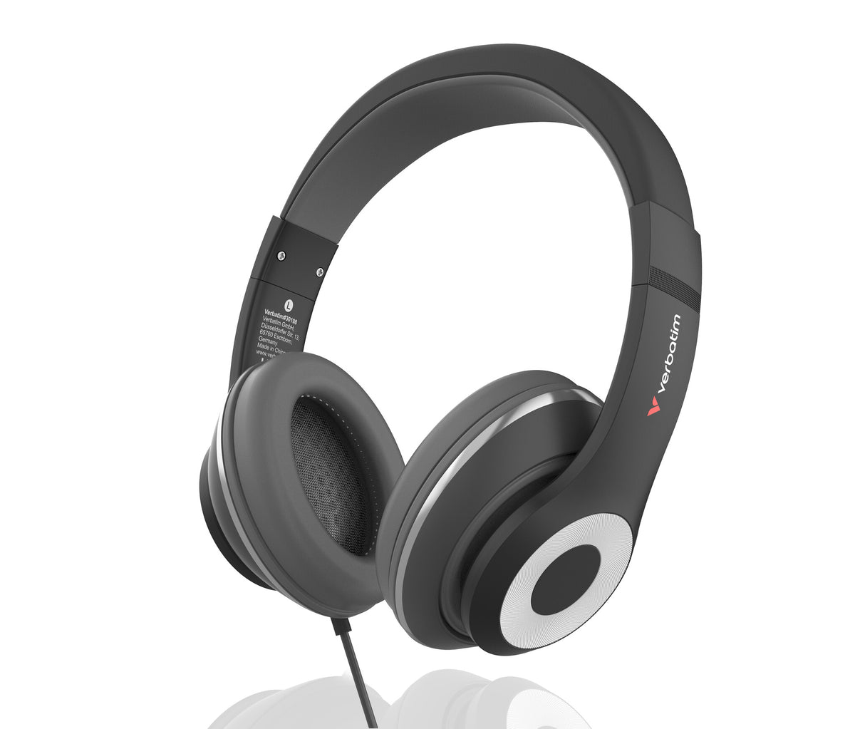 Verbatim 30198 hovedtelefoner/headset Ledningsført Business/Everyday USB Type-C Sort