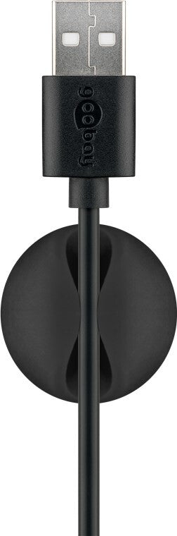 Goobay Kabelholdere 5 stk (black)