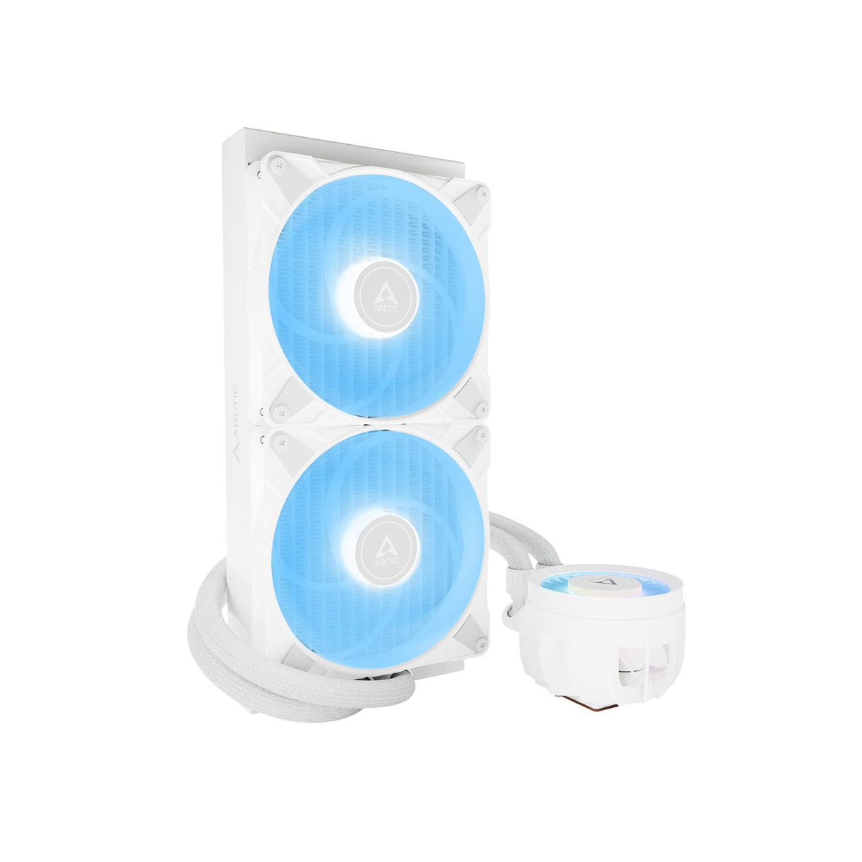 ARCTIC Liquid Freezer III 280 A-RGB Processor Alt-i-en væskekøler 14 cm Hvid 1 stk