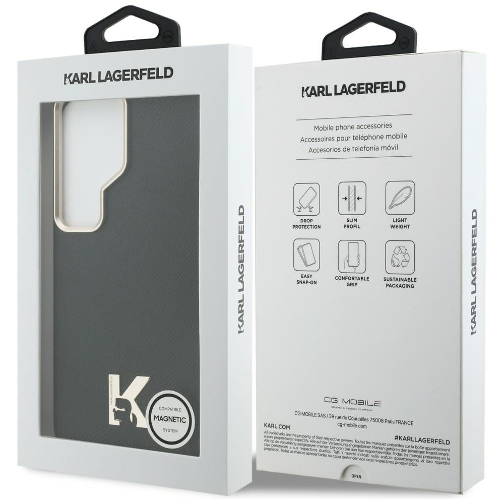Karl Lagerfeld K Metal Logo MagSafe Case til Samsung Galaxy S26 Ultra - sort
