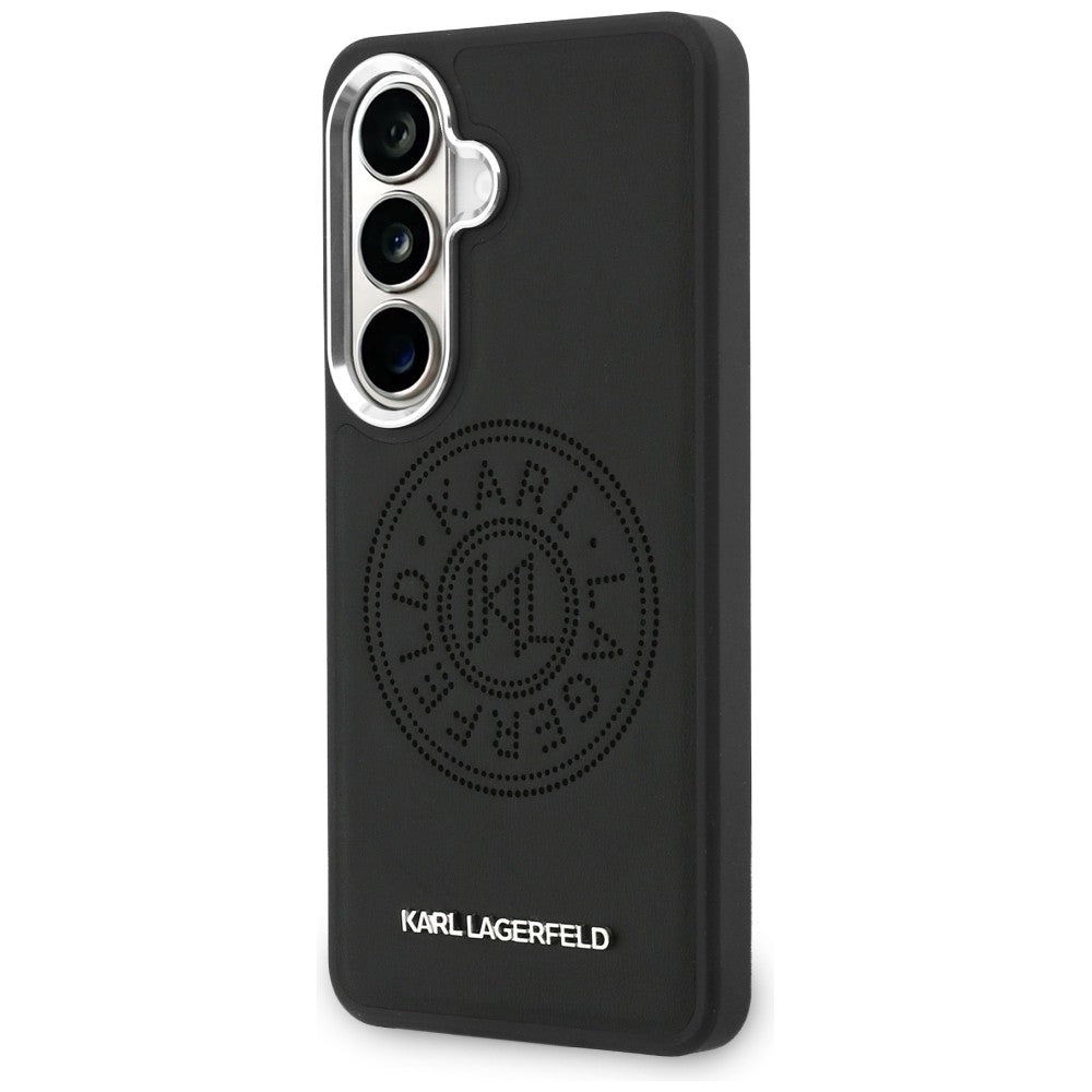 Karl Lagerfeld Perforeret KL MagSafe Case til Samsung Galaxy S26 - sort