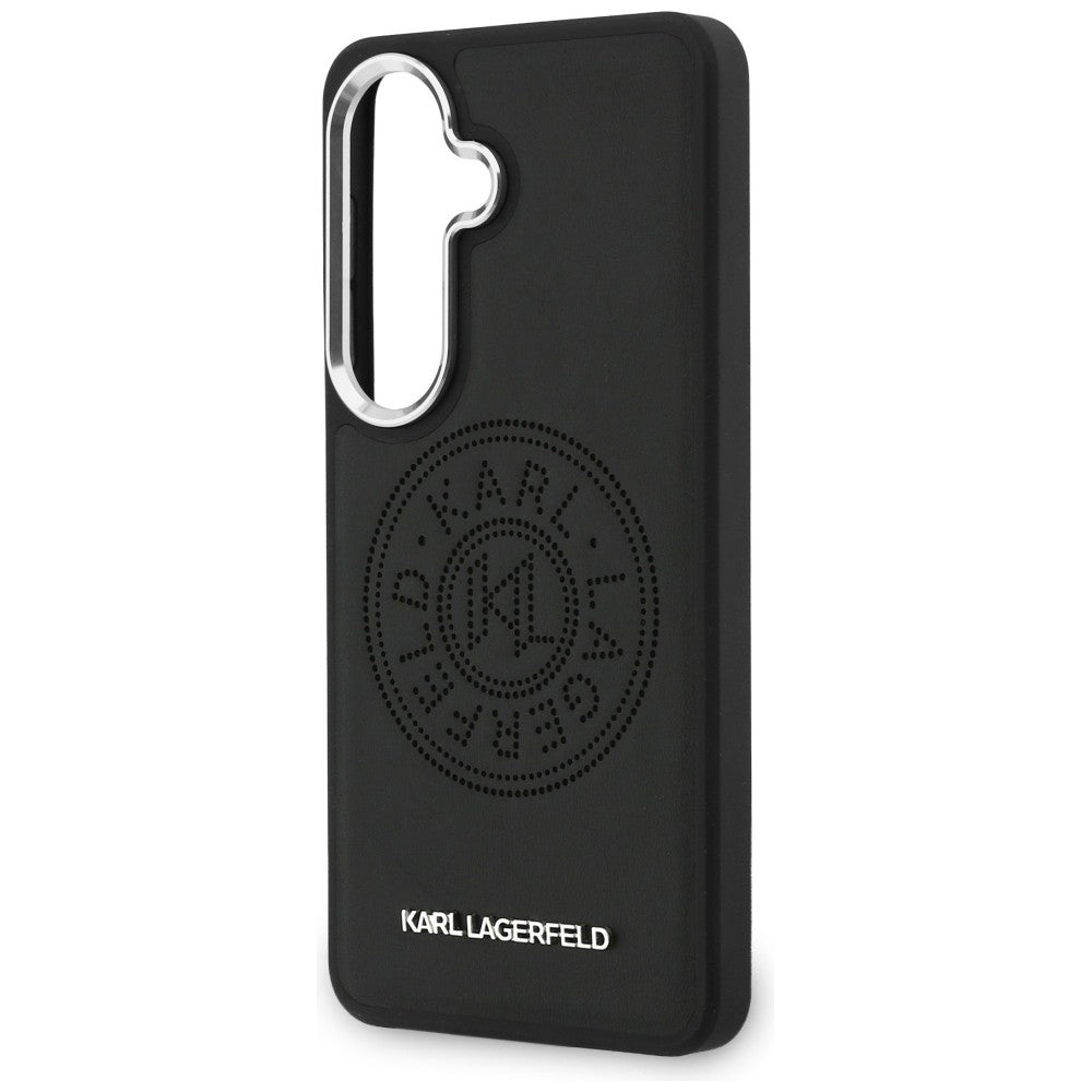 Karl Lagerfeld Perforeret KL MagSafe Case til Samsung Galaxy S26 - sort