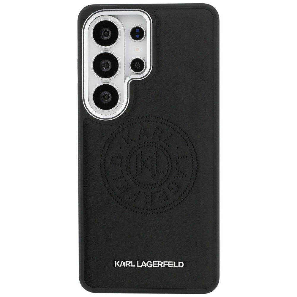 Karl Lagerfeld Perforeret KL MagSafe Case til Samsung Galaxy S26 Ultra - sort