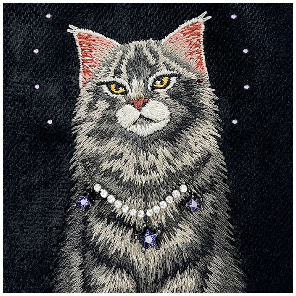 Nimmy Lucky Fashion Cat MagSafe fodtøj til iPhone 17 Pro - sort