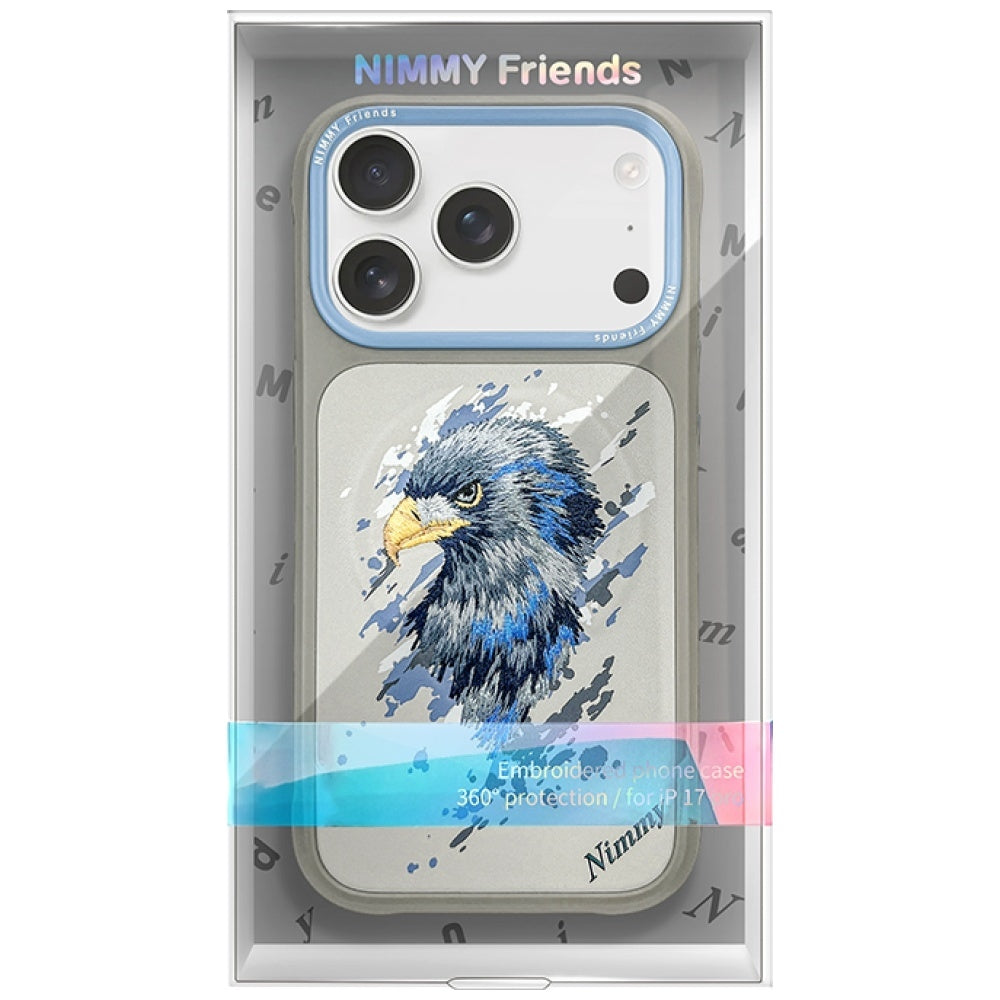 Nimmy Eagle MagSafe Case til iPhone 17 Pro Max - Grå
