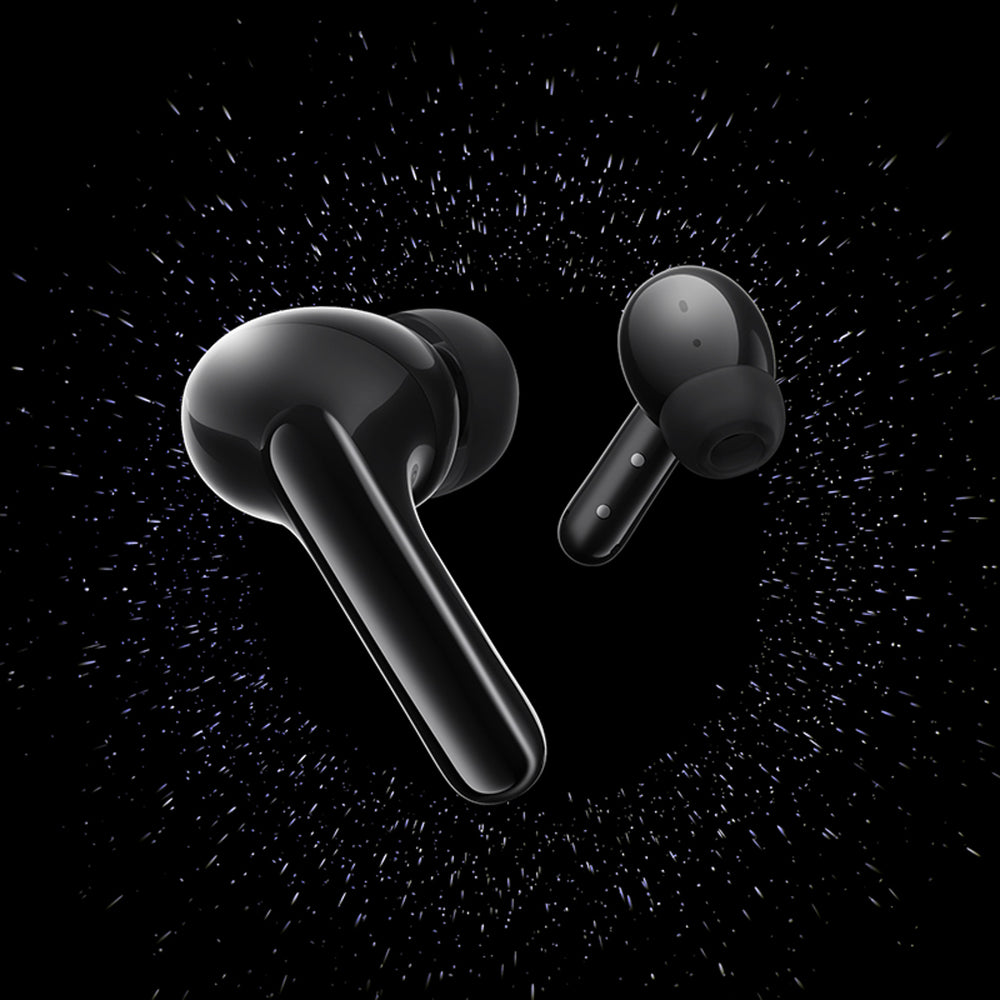 QCY Melobuds N60 Wireless In-Ear Headphones with LDAC and ANC Noise Cancellation - Black
