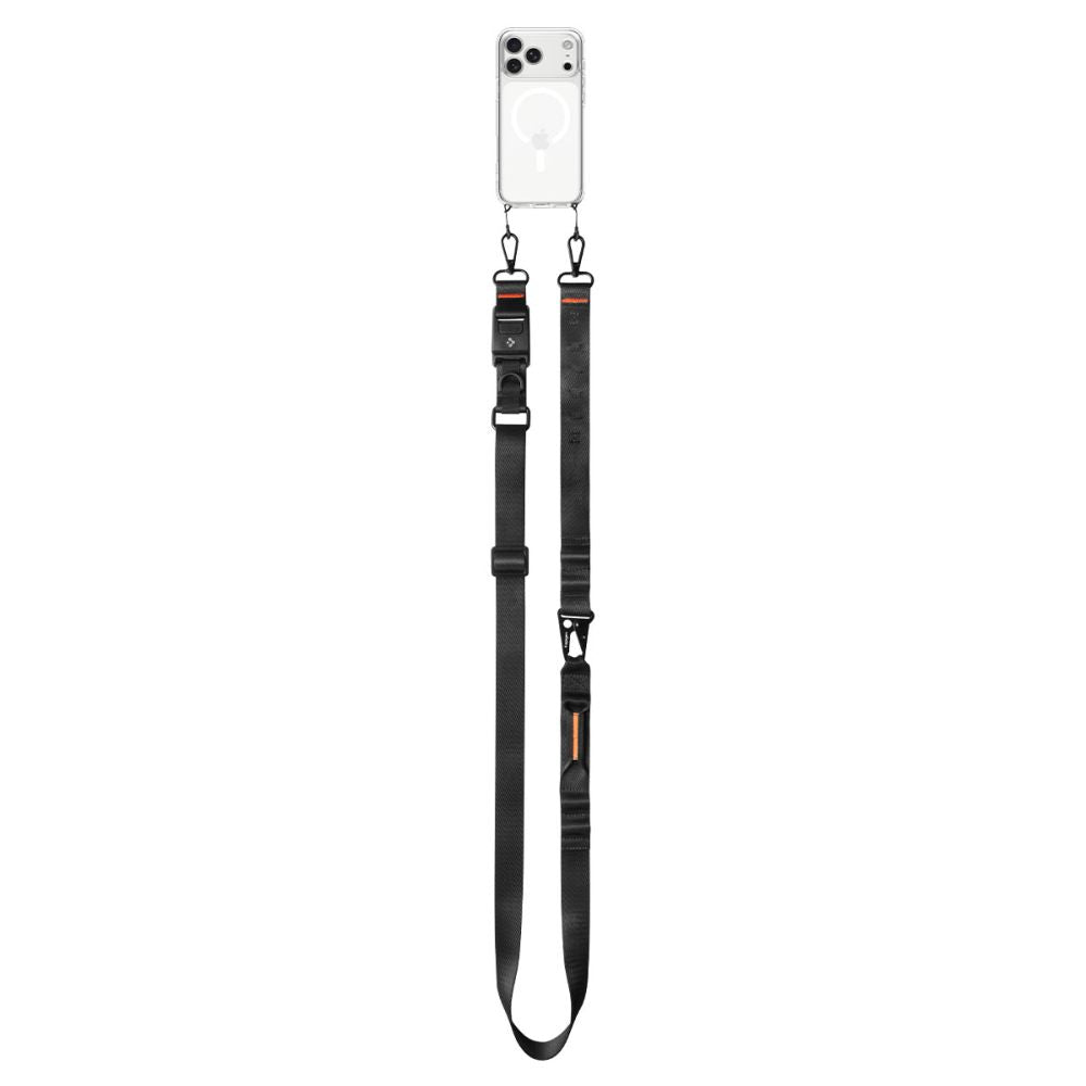Spigen DA30M Stap Crossbody Phone Lanyard - sort