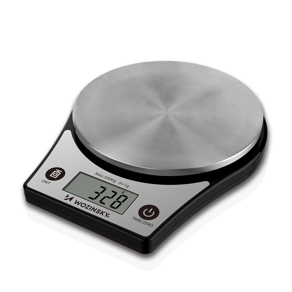Wozinsky WAK-651 Kitchen Scale with LCD Display up to 5 kg - Black