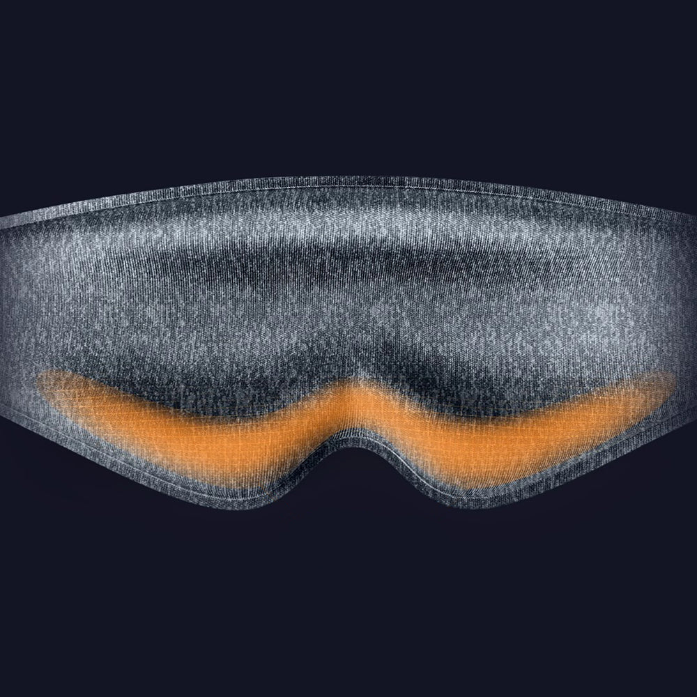 Wozinsky MSS-10 eyeshade sovemaske - sort .