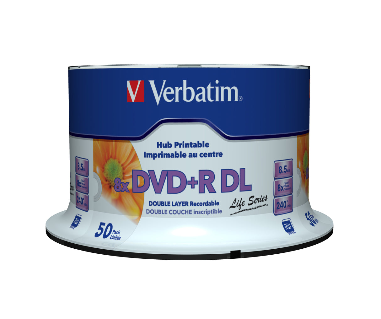 Verbatim 50x DVD+R DL 8.5GB