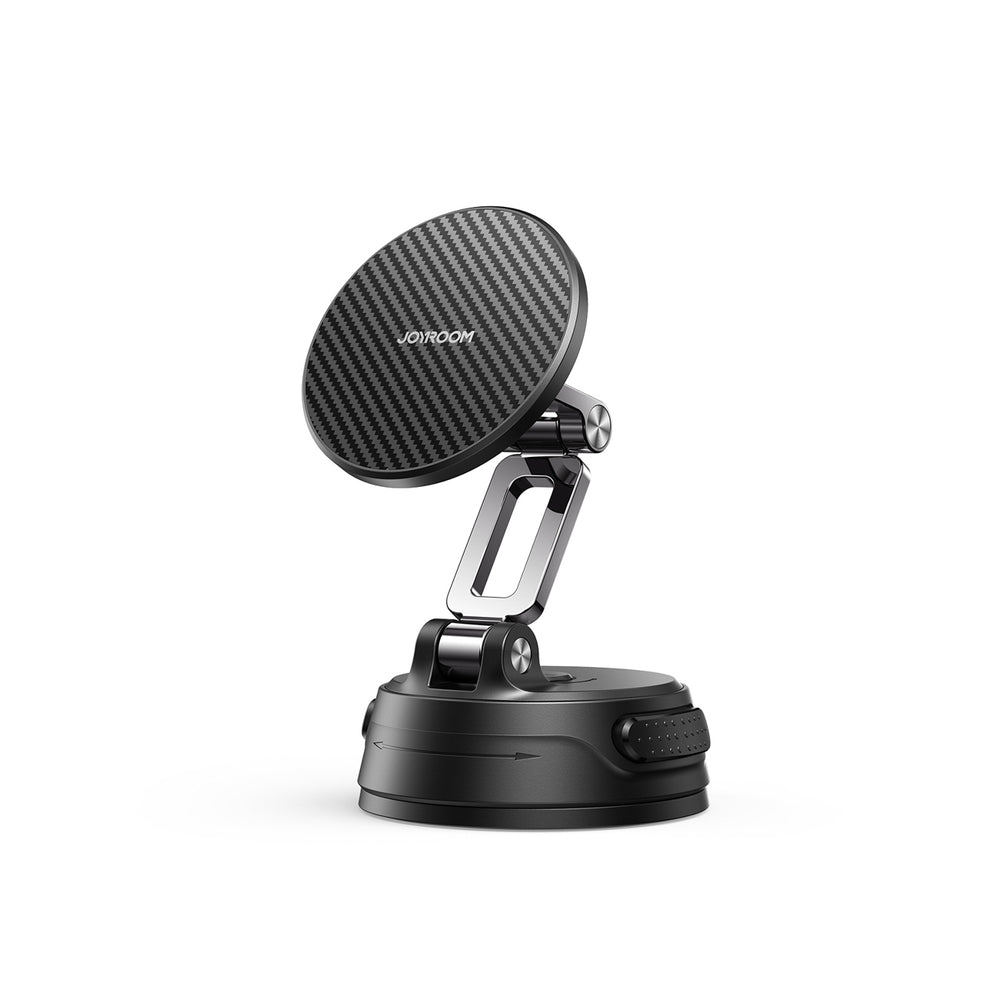 Joyroom JR-ZS51 magnetisk bilholder med sugekop til forrude eller instrumentbræt - sort