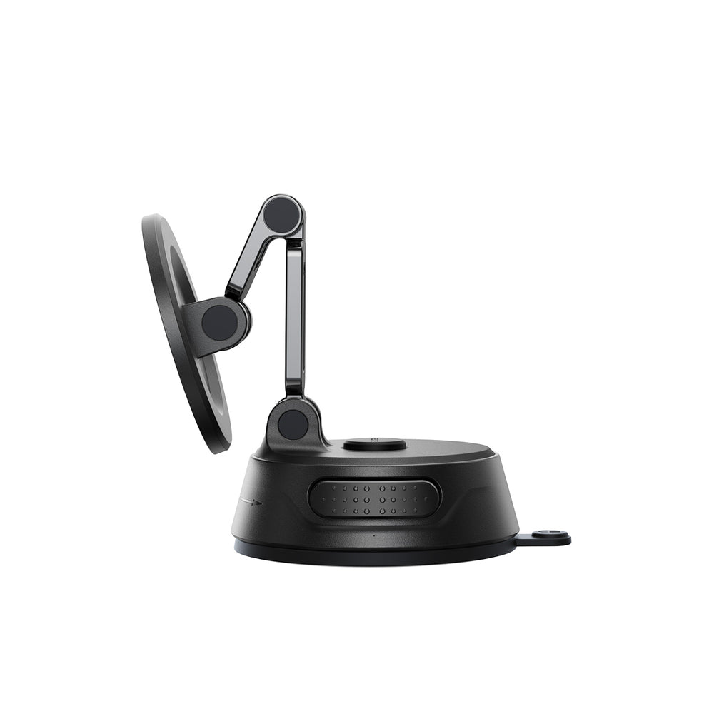 Joyroom JR-ZS51 magnetisk bilholder med sugekop til forrude eller instrumentbræt - sort
