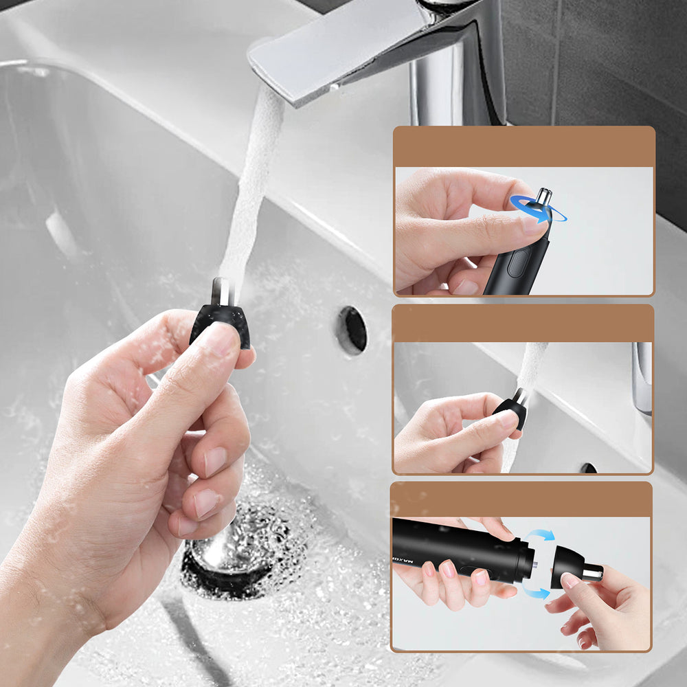 MAXGROOM GT2220A næse-, øre- og øjenbrynetrimmer - sort