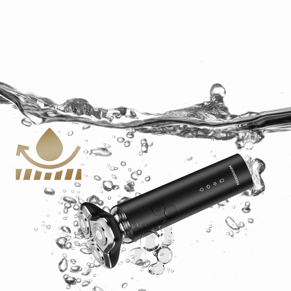 MAXGROOM M-8012 3-i-1 elektrisk barbermaskine - sort