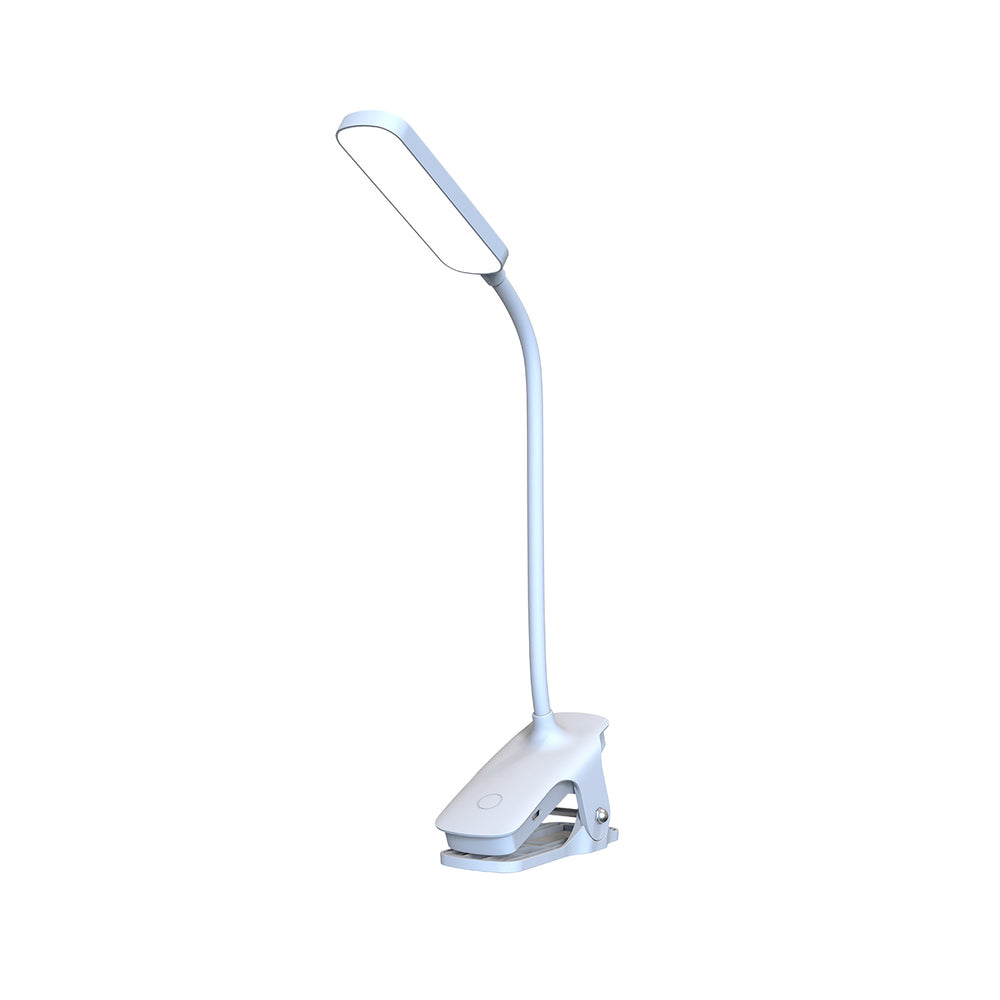 Wozinsky VT-02 Mini LED Reading Lamp with Clip and USB-C Cable 80 cm - White