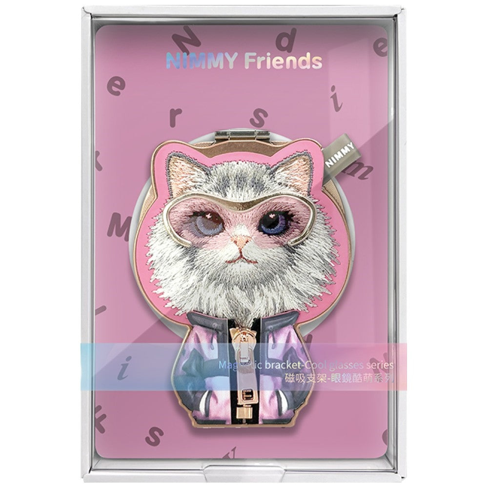 Nimmy Cool&Cute 2.0 Chinchila Magnetisk Pendant - Pink
