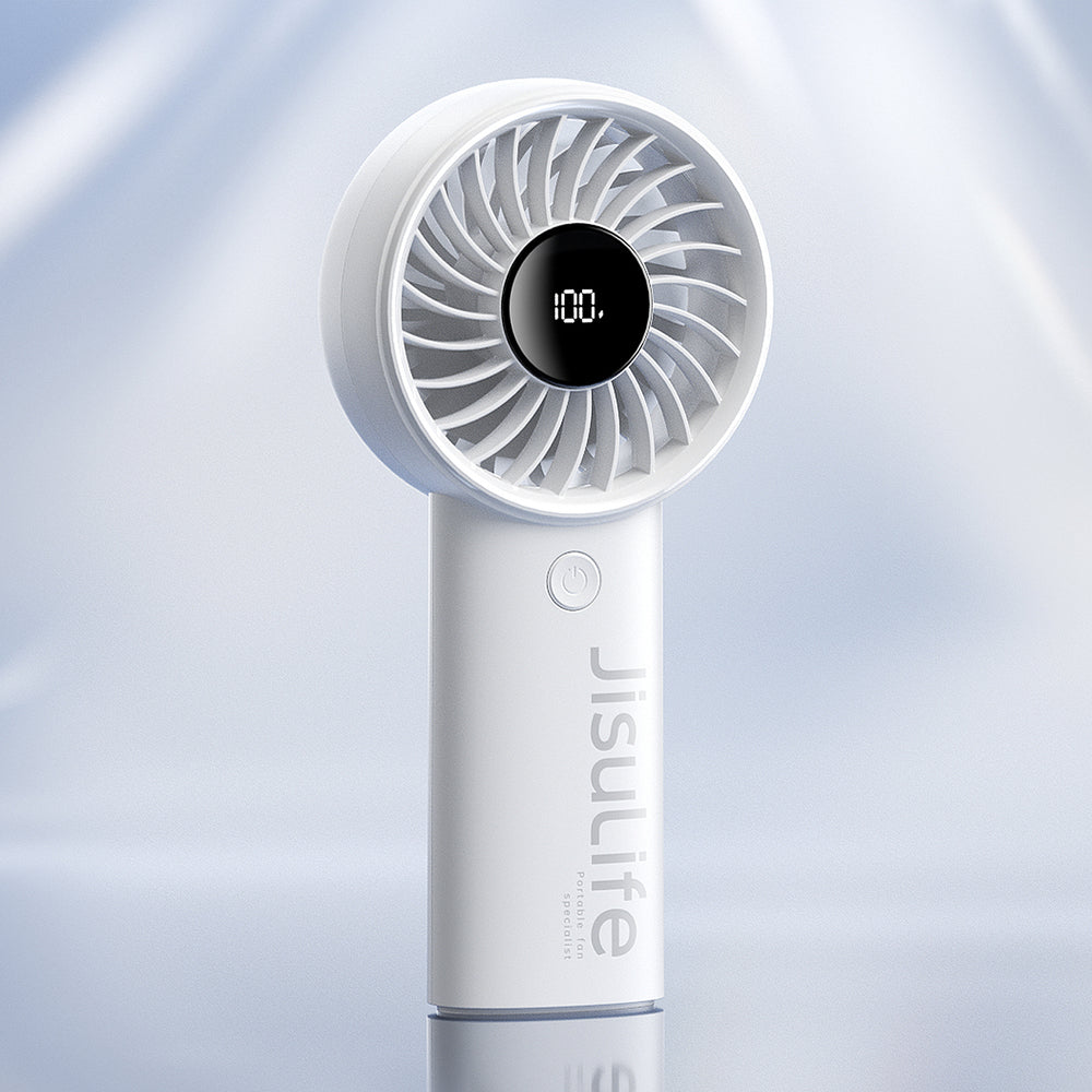 Jisulife Handheld Fan Life4 3600mAh Portable USB Fan - Gray