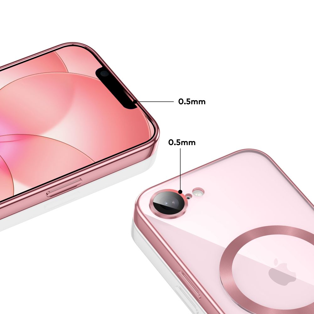 Tech-Protect MagFlex MagSafe Case til iPhone 16e / 17e - Pink