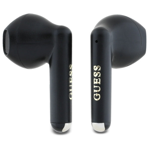 Guess Printed Classic Logo Bluetooth trådløse hovedtelefoner - sort