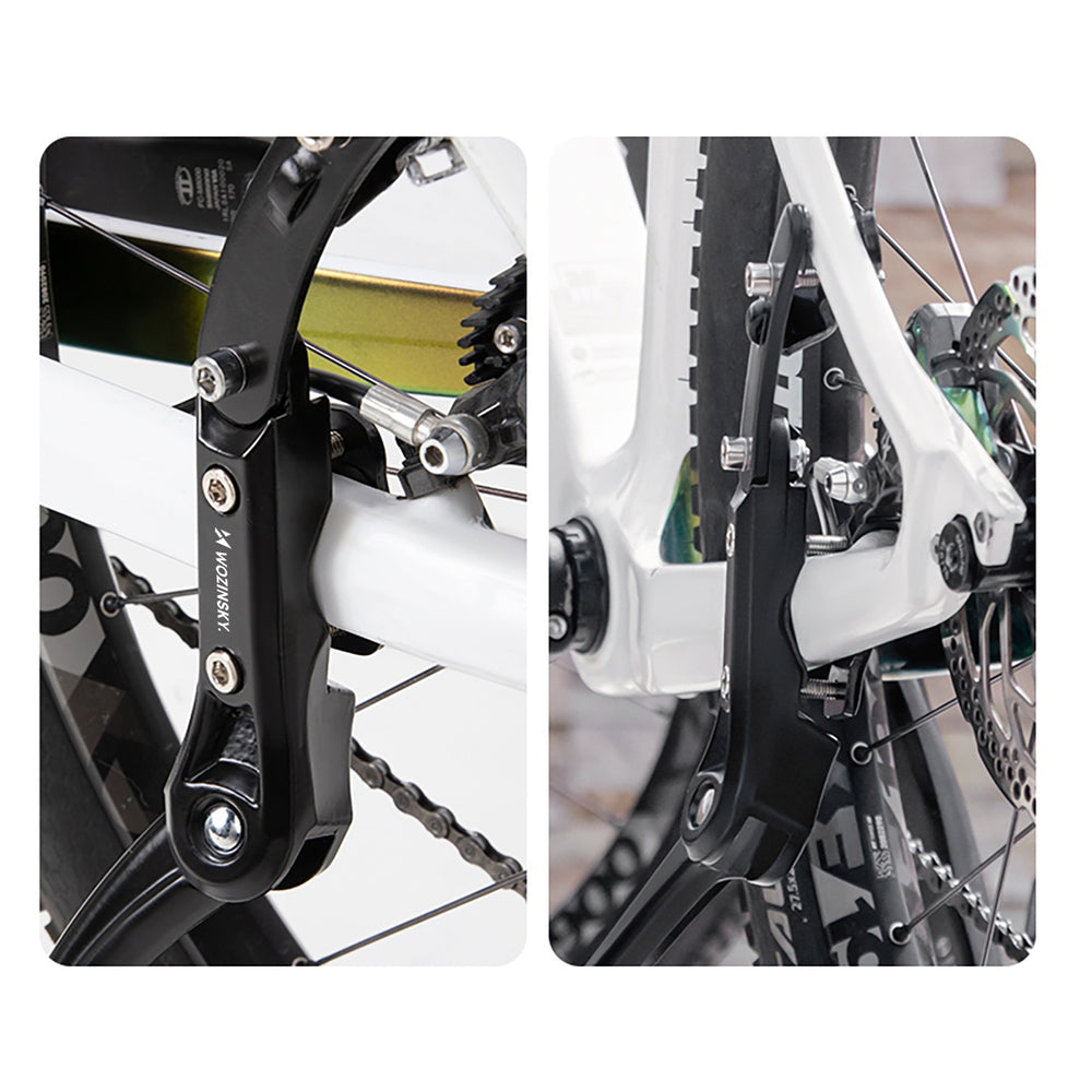 Wozinsky WSR-010 Bicycle Stand for 26-29 Inch Bikes, Adjustable, Anti-Slip - Black