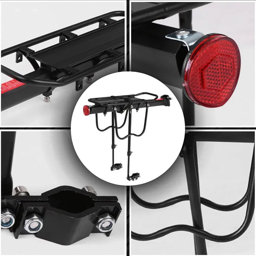 Wozinsky bike rack for 22-27" bikes, adjustable up to 50 kg - black