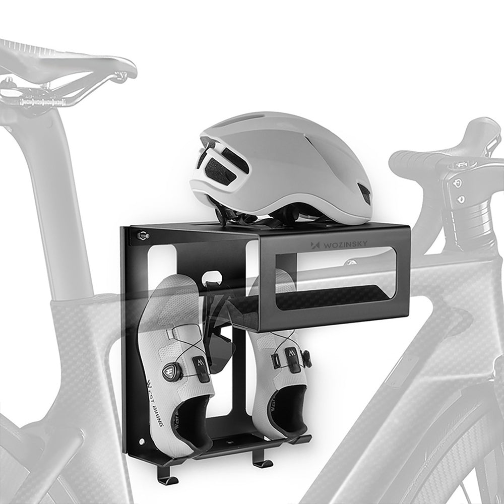 Wozinsky WSW-02S Bike Hanger for 16-29" Bikes with Mounting Kit - Black