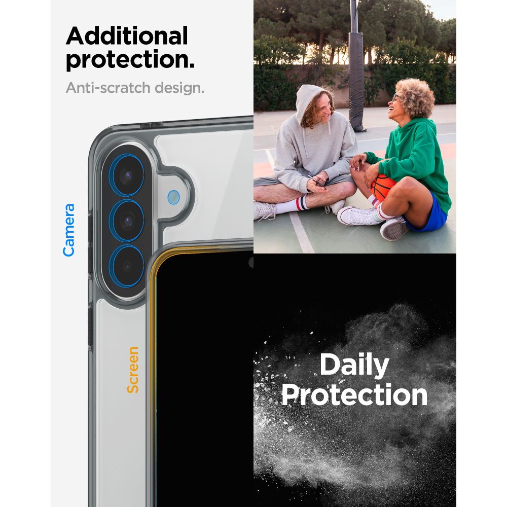 Spigen Ultra Hybrid Case til Samsung Galaxy A57 5G - Gennemsigtig