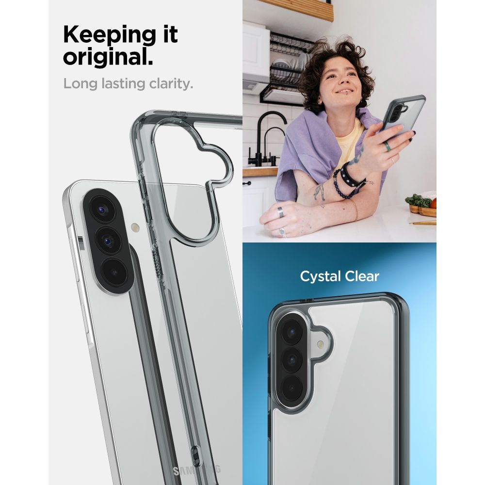 Spigen Ultra Hybrid Case til Samsung Galaxy A57 5G - Gennemsigtig