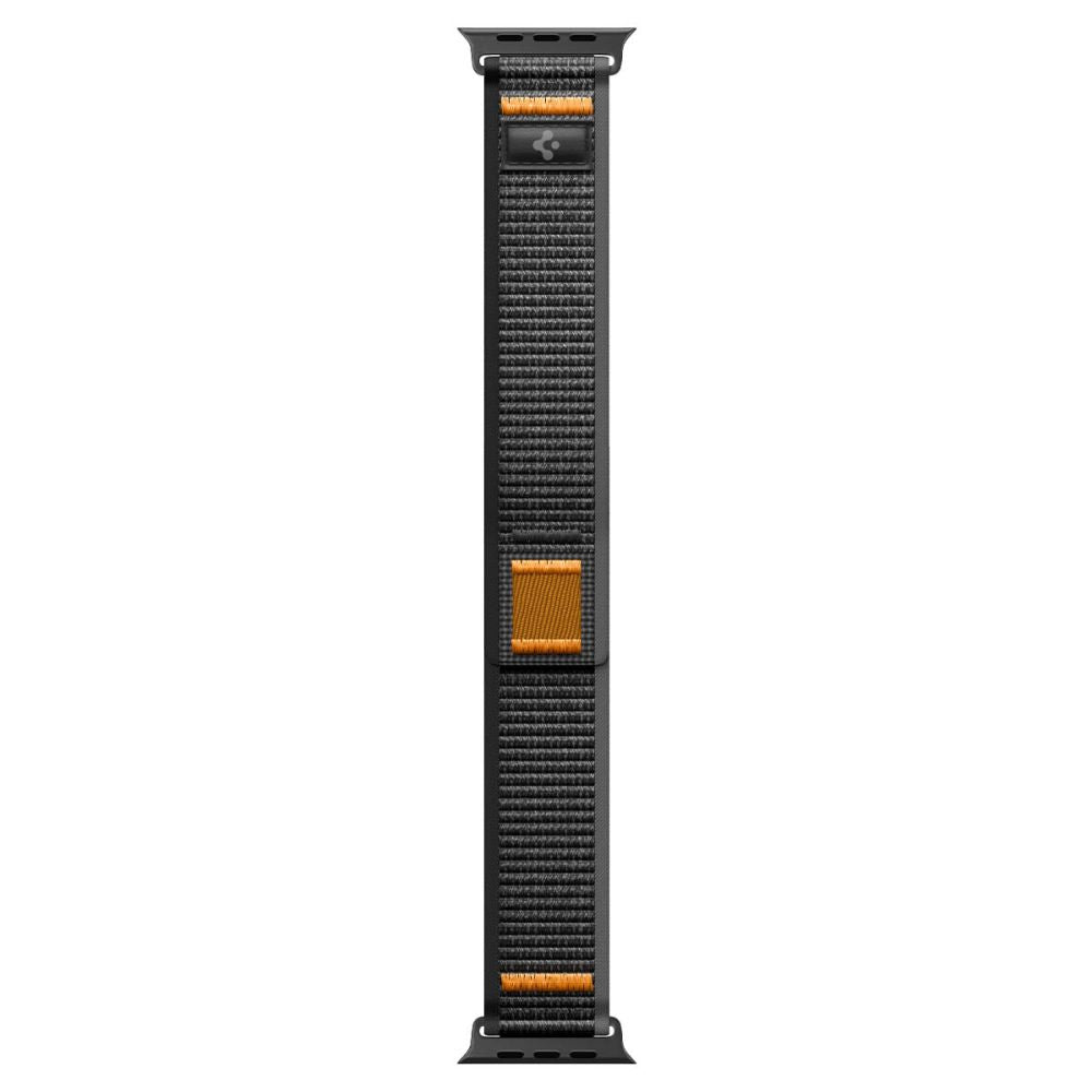 Spigen Athlex Air 2 rem til Apple Watch (44 / 45 / 46 / 49 mm) - sort og orange