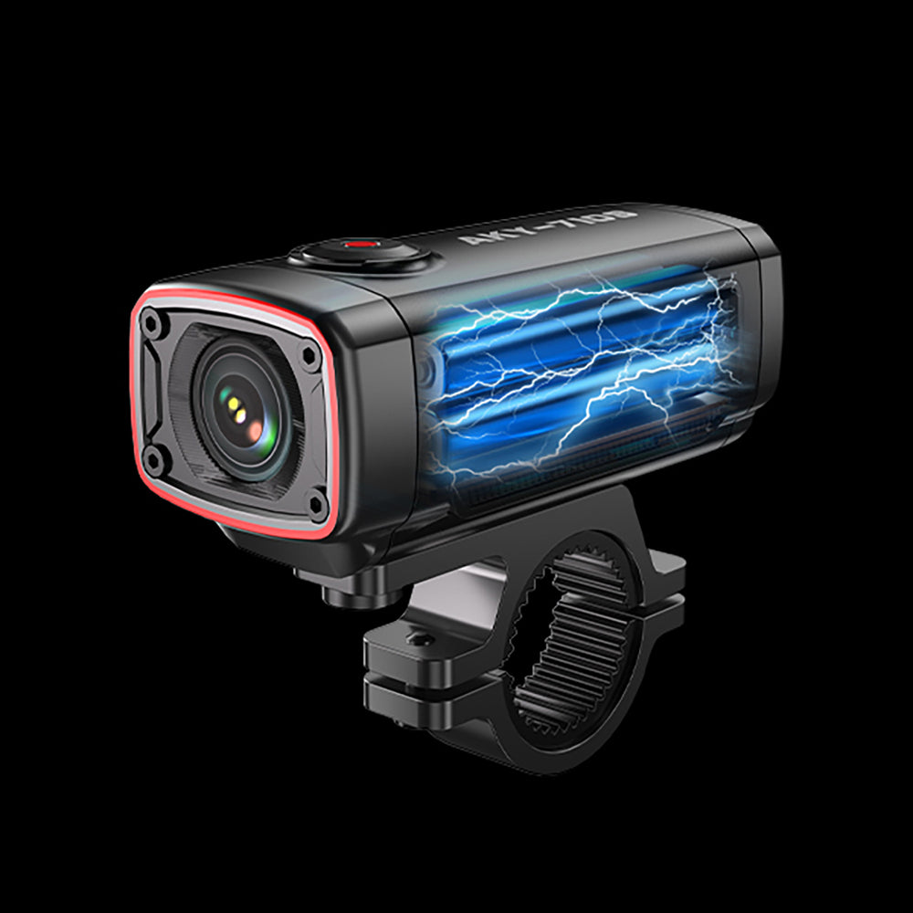 AKEEYO AKY-710S 4K Motorcycle Handlebar Video Recorder - Black