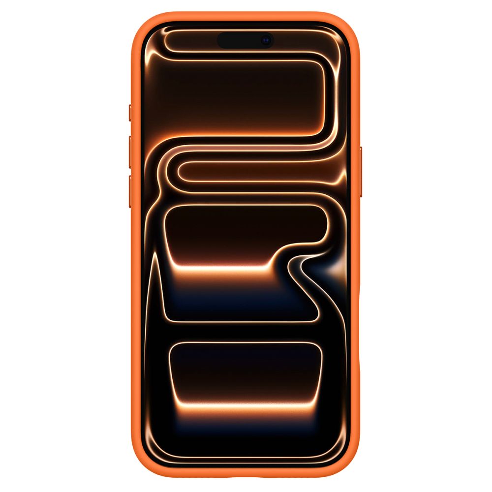 Spigen Silicone Fit Mag Case til iPhone 17 Pro - Orange