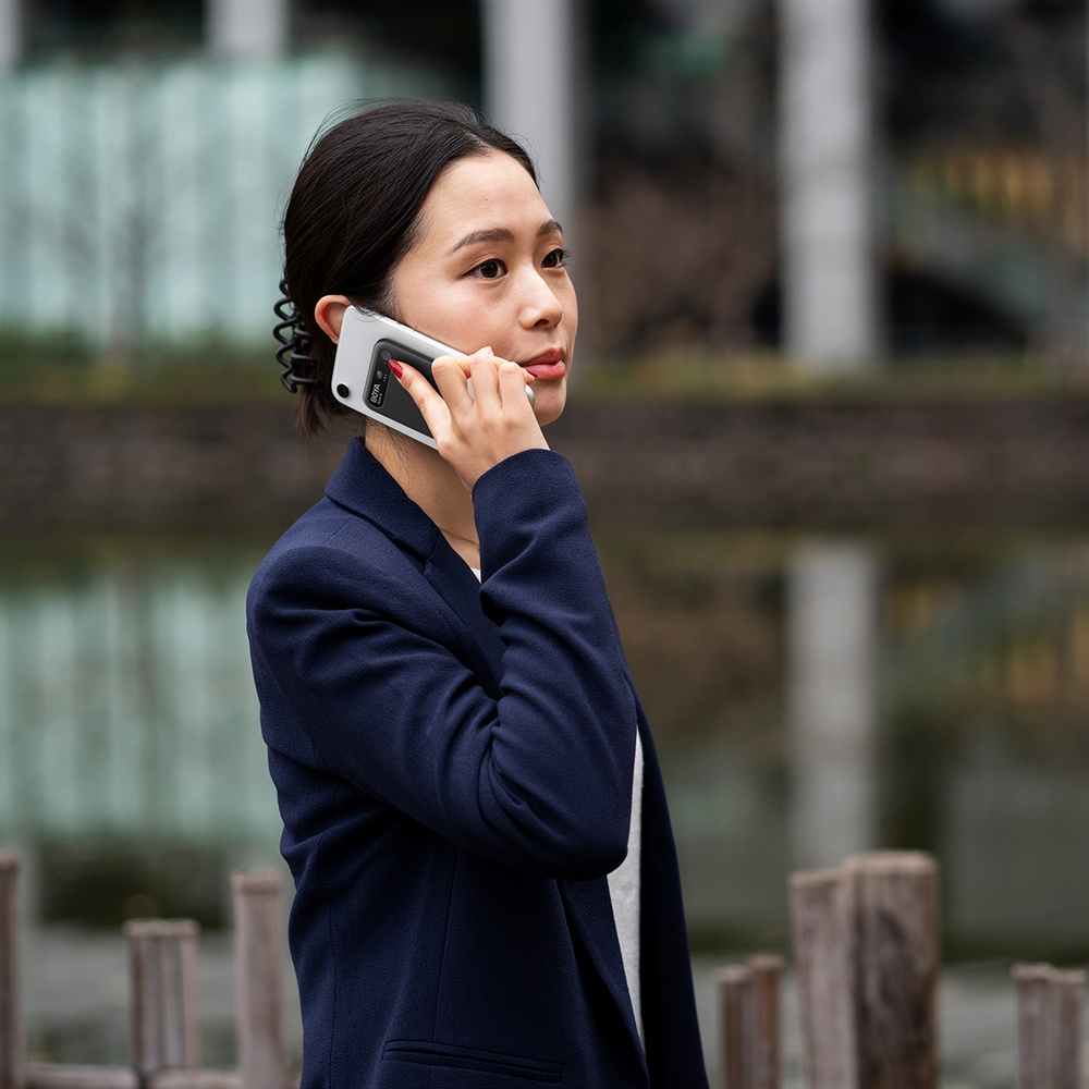 BOYA Notra Voice Recorder med AI Transcription - sort