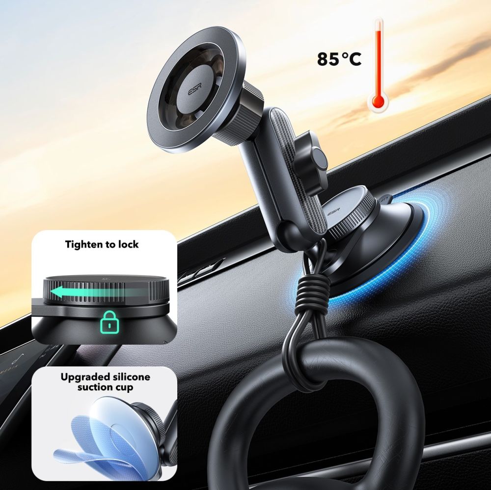 ESR OmniLock MagSafe Cockpit Car Mount - sort