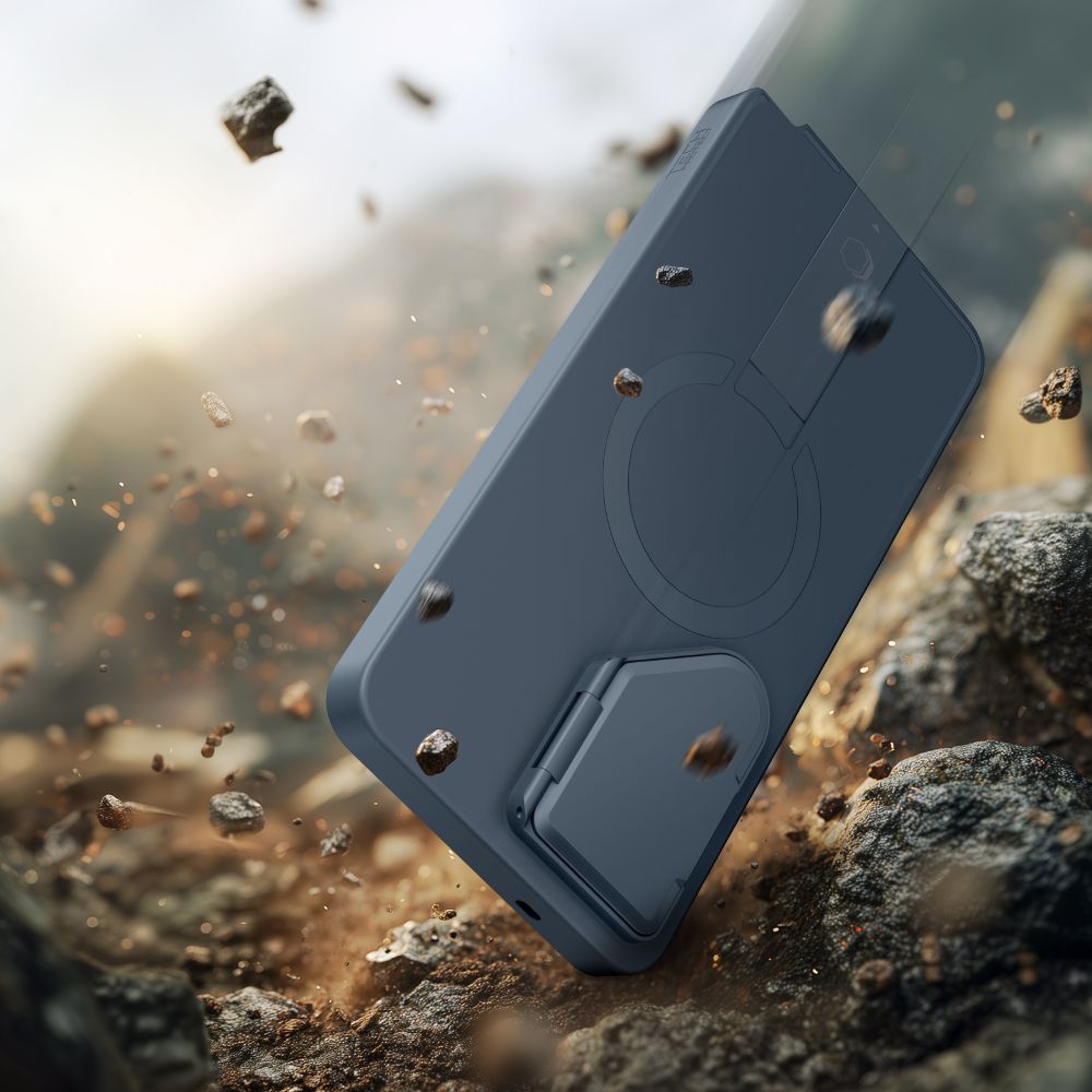 Tech-Protect Kevlar Aura MagSafe Case til Samsung Galaxy S26 Ultra - Navy Blue