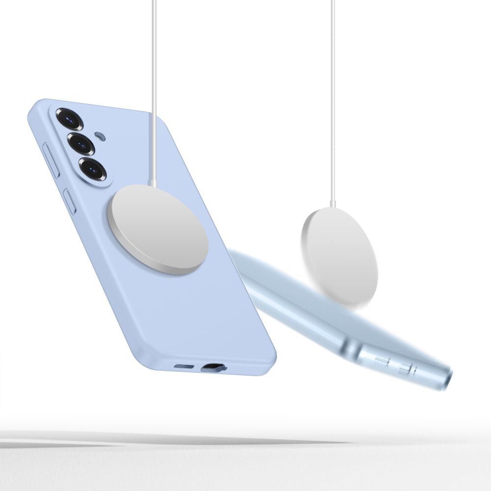 Tech-Protect Silicone MagSafe Case til Samsung Galaxy S26 - Blå