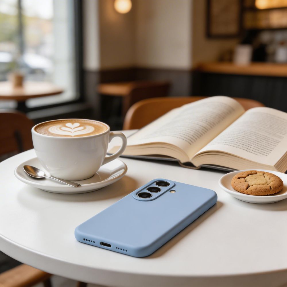 Tech-Protect Silicone MagSafe Case til Samsung Galaxy S26 - Blå